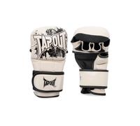 Gants de MMA en cuir Tapout Ruction (x2) Blanc S/M