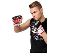 LONSDALE Gants de sport 'Emory' bleu / rouge / noir / blanc, Taille S