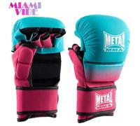 Gants de MMA entraînement Metal Boxe The Shell Miami Vice Multicolore M