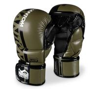 Phantom MMA Gants APEX | Gants professionnels pour sparring, combat, boxe, freefight (S/M - Vert armée)