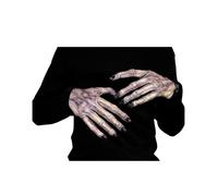 Gants de Monstre - HORRORSHOP - Mains Goule / Ghost - Latex - Violet - 1 paire