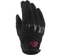 Gants de moto Acerbis Ramsey My Ventid pour femmes, noir/rose, XL