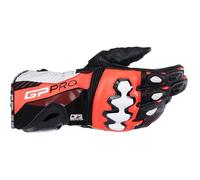 Gants De Moto Alpinestars GP PRO R4 - Noir/Rouge Fluo/Blanc 35567241321