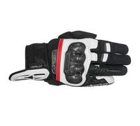 Gants de moto Alpinestars Rage Drystar imperméables noir blanc rouge