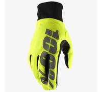Gants De Moto Cross Enduro 100% HYDROMATIC Imperméables Jaune Néon MTB Enduro