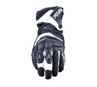 Gants De Moto D'Été En Cuir FIVE Sport Touring RFX 4 EVO Noir Blanc Homologués