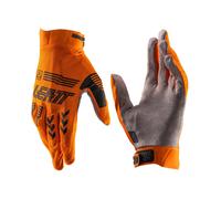 Gants De Moto D'Été LEATT Moto 2.5 X-Flow Orange Noir Gris Respirants