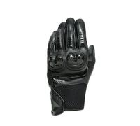 Gants de moto en cuir Dainese Mig 3 Noir / Noir