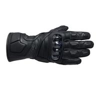 Gants de moto en cuir imperméables RST Fulcrum - Noir