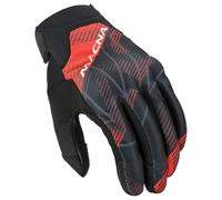 Macna Obtain Leather Gants de moto, Rouge/Blanc, Taille 2XL