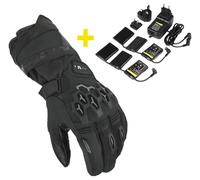 Gants de moto Homme Macna Rafino RTX 12V 3A kit Chauffant électroniquement Black