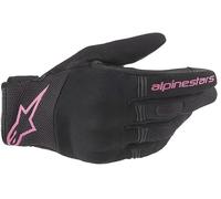 Gants De Moto Pour Femme Urban Alpinestars Copper Noir/Rose 35984201039