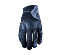 Gants De Moto Pour Homme Été Cuir/Tissu Five TFX3 Noir/Gris 81249