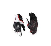 Gants de moto pour hommes et femmes Gants de protection respirants pour motocyclistes Blanc M