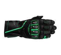 Gants de moto pour hommes RST S1 noir gris vert fluo