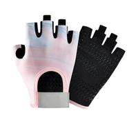 Gants de Moto Respirants, sans Doigts, Mi-Doigts pour Sports en Plein Air, Yoga, Renforcement en Silicone, Résistants à l'usure, Cyclisme, Escalade, Musculation et Exercice en Salle Fitness