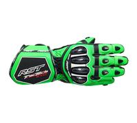 Gants de moto RST Tractech Evo 4 vert fluo noir
