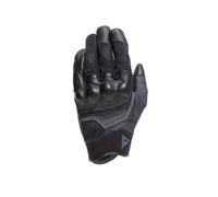 DAINESE - Gants Ermex, Gants Moto été, Respirants avec Inserts en Mesh, Protections Articulations Rigides, Renforts Cuir, Écran Tactile, S, Noir et Anthracite
