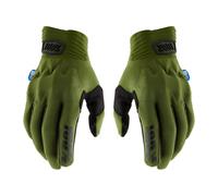 Gants De Motocross 100% COGNITO SMART SHOCK Vert Militaire Noir
