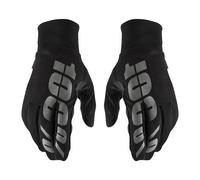 Gants De Motocross 100% HYDROMATIC Imperméables Noirs