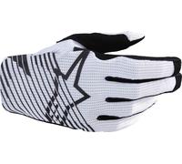 Gants de motocross Alpinestars Radar Pro, blanc, S