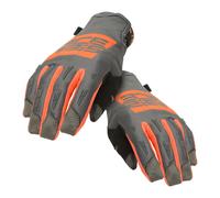 Gants De Motocross Enduro ACERBIS MX WP Homologués Imperméables Orange Gris