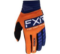 FXR Prime 2023 Gants de motocross, bleu-orange, taille XL