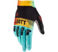 Gants de motocross Leatt 2,5 X-Flow Contrast, noir/vert/jaune, L