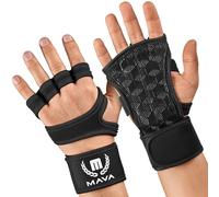 Gants de Musculation Mava avec Support Poignet - Gants de Fitness et de Gym pour Hommes & Femmes - Idéal pour Cross Training, Tractions, Calisthénie