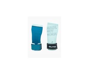 Gants de musculation VELITES Quad Pro M Microfibre 2,9 mm Bleu clair 4 trous