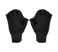 Gants de natation avec sangle de 2 mm pour améliorer la propulsion et fournir chaleur et protection pour les activités à base d'eau (L noir)