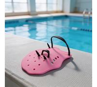 Gants de natation confortables pour enfants pour développer la force du haut du corps avec ajustement réglable (rose)