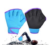 Gants de Natation palmés - Gants Aqua | Gantss Combinaison de plongée, Mitaines en Caoutchouc d'entraînement de Natation, équipement de plongée sans décoloration pour Aider Le Haut du Corps, pagaie