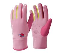 Gants De Neige Isolés pour Composant en Polyester Coupe-Vent Paumes Antidérapantes Doublure Polaire Confortable Élastique Le Ski Et La Luge Gants Tout-Petits par