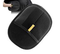 Gants de nettoyage pour animaux de compagnie - Gants de bain et de toilettage double face | Gant multifonction pour laver les animaux de compagnie | Élimine les poils morts, masse la peau et nettoie |