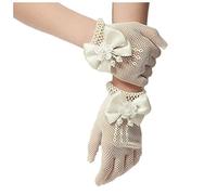 Gants de noël Gants de Noël enfants Gants longs for Elsa Girls Gants de princesse Gloies Filles De Mariage Robe avec Bow Kids Gants Anniversaire Cadeau d'anniversaire Gants de noël mignons ( Size : Be