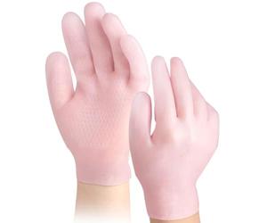 Gants de nuit pour mains sèches - Gants de nuit lavables, antidérapants et réutilisables pour femme, de pour dormir Lotion de pour femme de spa Soins des mains Spa Skin Crac