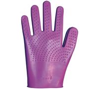 Gants de pansage caoutchouc double grip Kris Violet TU