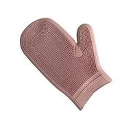 Gants de pansage en caoutchouc Grooming Deluxe Rose TU