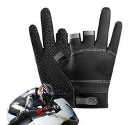 Gants de pêche à 3 coupes, protection des doigts unisexe à 3 coupes, équipement antidérapant pour temps froid, gants de sport respirants pour la pêche à la mouche, la course à pied, la glace