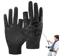 Gants de pêche - Accessoire de sport en soie glacée, design de prise en main tactile, équipement de protection de refroidissement antidérapant | pour la photographie de lancer à la mouche, la