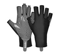 Gants de pêche, antidérapants, protection solaire, demi-doigt, super élastiques, gants de sport pour cyclisme, randonnée, conduite