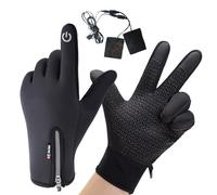 Gants de pêche Chauffants, Gants Chauffants Rechargeables par USB | Gants de Ski d'hiver électriques Confortables | Gants Thermiques d'hiver pour Femmes et Hommes pour Le Ski, l'équitation
