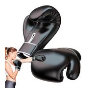 Gants de Perforation - Gants de Boxe à Doigts complets 10 oz | Gants de Boxe Lourds légers pour Thai, Kickboxing, MMA, entraînement et Combat, équipement de Boxe Professionnel et pour p