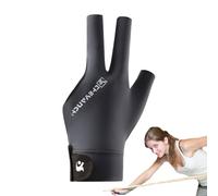 Gants de piscine à trois doigts Billard | Gants de piscine confortables et antidérapants à 3 doigts pour femme - Accessoires de sport pratiques pour femmes hommes adolescents amateurs de billard début