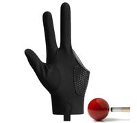 Gants de piscine main gauche - Gants de billard - Gants de sport - Gants de piscine pour la main gauche/droite - Procédé d'épissure - Taille universelle - Sport carambole
