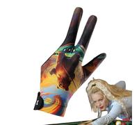 Gants de piscine pour main gauche | Moufles de piscine main gauche avec 3 doigts | Gants de billard antidérapants confortables pour papa, golfeurs, athlètes, mamans, jeunes