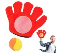 Gants de plein air pour attraper les jouets de balle - Jouet de sport parent-enfant - Batte de pêche - Jouet de plage - Jouet de sport parent-enfant - Jouet de sport de balle - Jouet de balle collant