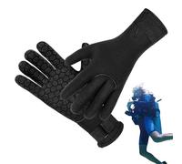 Gants de plongée - Gants de plongée chauds et réglables de 3 mm | Combinaison antidérapante multifonction ēs, sports nautiques flexibles pour la protection du surf, de la pagaie, du kayak, du canoë