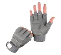 Gants de poignet réglables - Sans doigts, paume renforcée antidérapante Mitaines pour femmes Fitness pour le travail en plein air Chasse Tissu respirant Poignée rembourrée pour écran tactile C